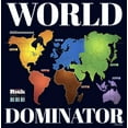 thumbnail image 2 of Men's Risk World Dominator  Graphic Tee Navy Blue Medium, 2 of 5