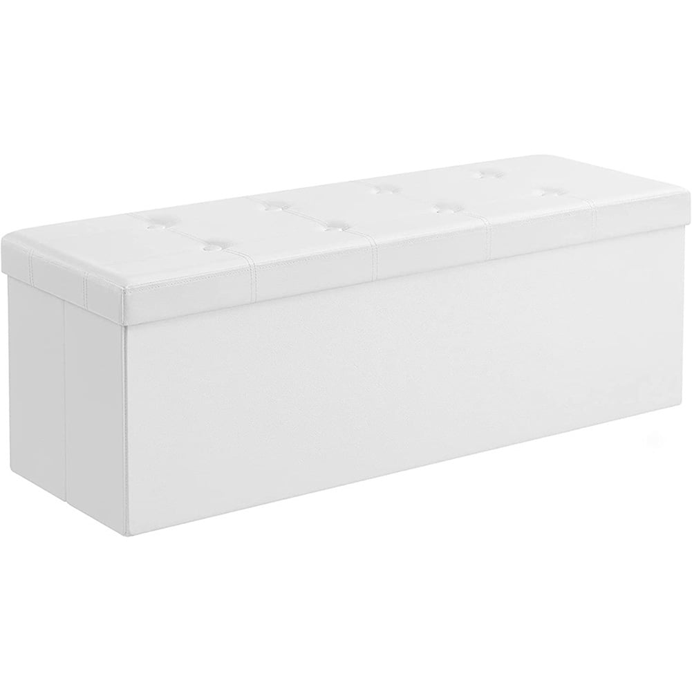 43 inch folding beanbag bench, storage box, footrest, coffee table