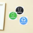 thumbnail image 4 of FUTUREORYY 12Pcs Square Recycling Stickers for Trash Can Household Use 3.9X3.9X0.04In, 4 of 8
