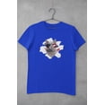 thumbnail image 5 of 4th of July Meowica Americat Patriot Mens T Shirt, 5 of 5