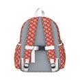 thumbnail image 3 of Christmas Cartoon Dog Paw Backpack for School,Cute School Bag,Schoolbag with Adjustable Shoulder Straps & Padded Back,13.4"x11"x4.7", 3 of 6