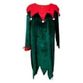 thumbnail image 4 of Shadoumai Sexy Mrs Claus for Women Velvet Santa Dress Trim Xmas Party Dresses christmas Outfit Set, 4 of 4