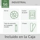 thumbnail image 5 of Ventilador de Techo Hunter Industrial Blanco sin luz 56 pulgadas, 5 of 5