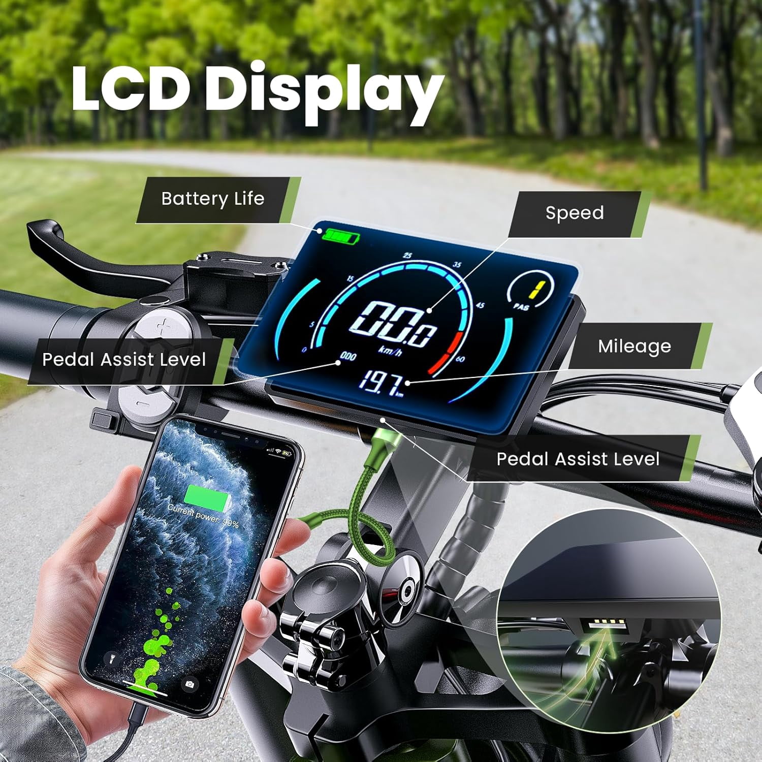 CBVELO Electric Bike for Adults, 5000W Ebike, 50MPH 100Miles Electric Mountain Bike, 26"Fat Tire with 60V 50AH Battery Full Suspension Electric Cruiser Bike