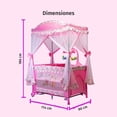 thumbnail image 5 of Cuna Corral Mecedor Starkids S12-7 Con Cambiador Rosa, 5 of 5