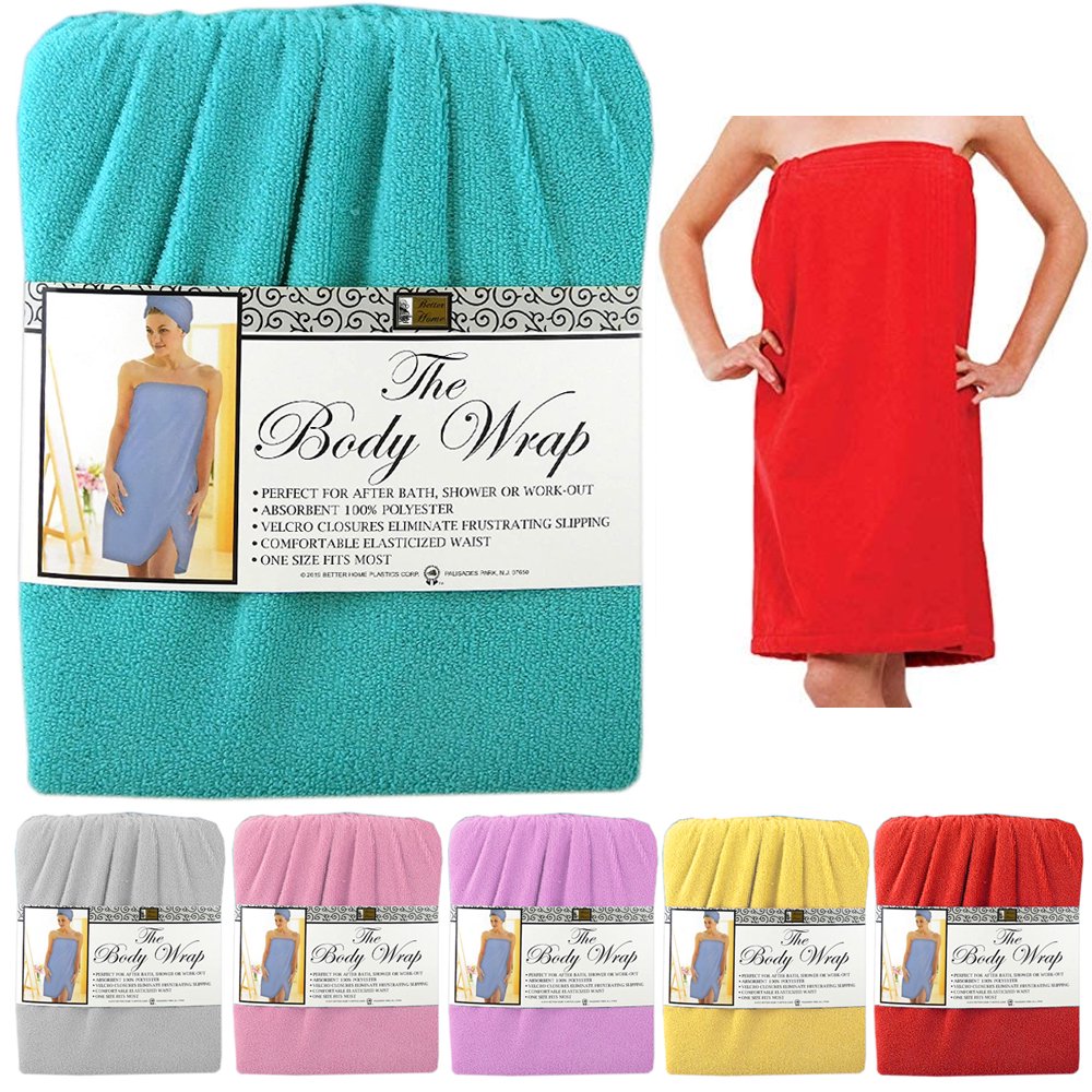 1 Women Soft Spa Bath Body Wrap Towel Bathrobe Shower Quick Drying Robe