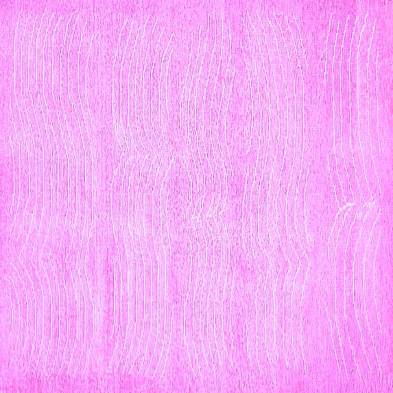 Ahgly Company Indoor Square Solid Purple Modern Area Rugs, 4' Square