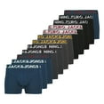 thumbnail image 1 of JACK&JONES Calzoncillos bóxer para hombre, paquete de 12 - JACCOLTON SOLID TRUNKS 12 PACK, mezcla de algodón Azul/Negro/Gris S (Small), 1 of 5