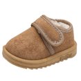 thumbnail image 3 of Quealent Unisex-Child Snow Boots Toddler Girls Boys Plush Warm Winter Boot Easy On/Off Kids Booties (Khaki, 9), 3 of 9