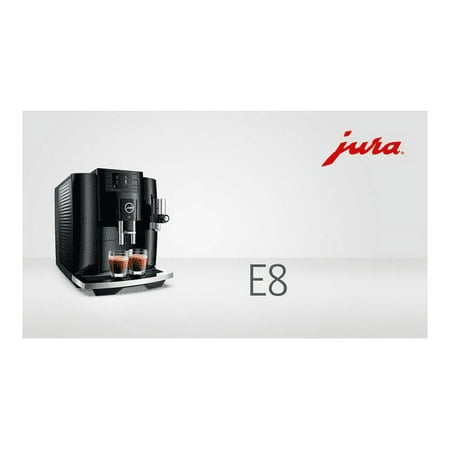 Jura - E8 Automatic Coffee Machine - Piano Black