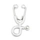 thumbnail image 3 of Broche Pin Broche Solapa Yuyangstore enfermera regalo Rhinestone elegante plateado, 3 of 8