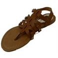 thumbnail image 4 of Victoria K Women's Gladiator Style Multi Loops With Double Crossover Sandals, 4 of 4