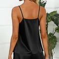thumbnail image 4 of Two Piece Cute Pajamas for Women,Lightweight Summer Lounge Top with Shorts,Babydoll Comfy Sleepwear Set, 4 of 9
