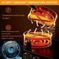 thumbnail image 4 of Ice Cream Burger Maker, UFO Burger Maker, Ice Cream Filling Waffle Maker, Hamburger Waffle Maker Sandwich Press, Non-stick Coating, for Household Or Commercial, 4 of 13