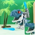thumbnail image 2 of Juguete de construcción de dinosaurios con rompecabezas 3D para niños con transmisor, 2 of 3