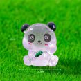 thumbnail image 5 of 8/24/48 piezas de adorables y luminosos pandas 3D de resina que brillan en la oscuridad, pequeñas figuras de pandas en micropaisajes para decorar el hogar, 5 of 5