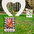 thumbnail image 2 of Valentines Day Garden Flag 12x18 Inch Double Sided Love Gnomes Yard Flag Valentine‘s Day Seasonal Holiday Outdoor Decoration, 2 of 6
