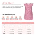 thumbnail image 3 of Vsdgher Chemises de Nuit Pailletées pour Filles Manches Courtes à Volants Robe de Nuit Pyjama pour Fête Pyjama-TTG, 3 of 6