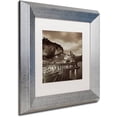 thumbnail image 2 of Trademark Fine Art "Atrani I" Canvas Art by Alan Blaustein, White Matte, Silver Frame, 2 of 4
