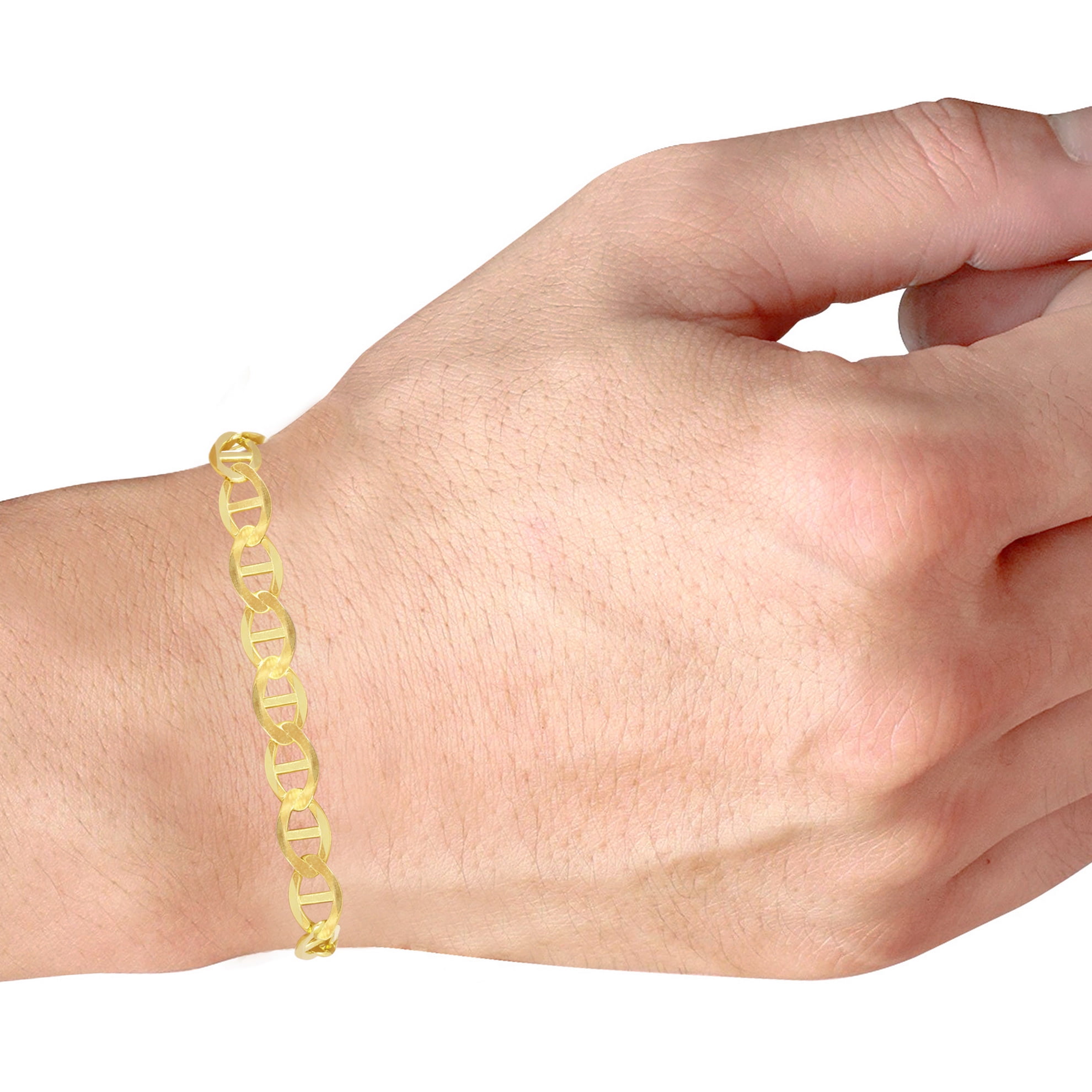 Cable Cuff Bracelet - 14k Bracelet- Nautical gold bracelets - Sailor Cable  Bracelet for men 18K 