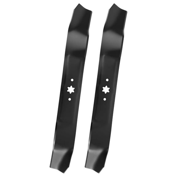 Yonlown 742-0616A 21 inch Mower Blade Compatible with Cub Cadet MTD 42 inch Mower Deck, 742-0616 Mulching Blades Fit for Cub Cad et Troy-Bilt LT1040 LT1042 RZT42, Replace 742-04308 942-0616, 2 Pack