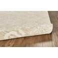 thumbnail image 6 of Natal Modern Floral Paisley Rug, Latte Tan/Ivory, 8ft x 10ft Area Rug, 6 of 7