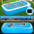 thumbnail image 2 of Piscina inflable QIUJIN 330x183x56 cm con luces solares, 2 of 7