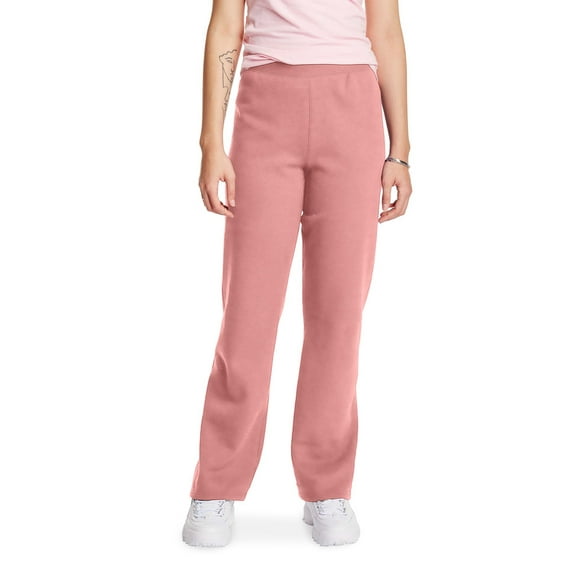 Hanes EcoSmart Women’s Open-Leg Fleece Sweatpants