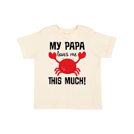 

Inktastic My Papa Loves Me gift Boys or Girls Toddler T-Shirt