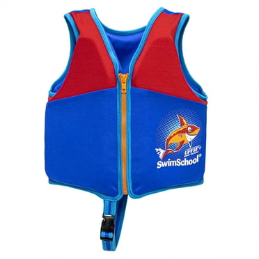 SwimSchool Trainer Kids Swim Vest, Blue