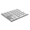 thumbnail image 4 of TFixol 2-in-1 BT Keyboard USB-C 3.1 HUB Features 34-key Wireless Numeric Keypad with Two Extended USB3.0 Interfaces Silver, 4 of 8