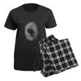 thumbnail image 5 of CafePress - Edgar Allen Poe The Raven Poem Pajamas - Women's Short Sleeve Print T-Shirt and Pants Dark Cotton Pajama Set, 5 of 7
