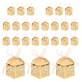 thumbnail image 4 of 25pcs Party Favor Boxes Treat Containers Candy Boxes Hollow Treats Packaging, 4 of 5