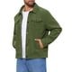thumbnail image 4 of CHAQUETA DE PANA CASUAL DE MANGA LARGA CON BOTONES Y BOLSILLOS DE COLOR SÓLIDO PARA HOMBRES INSPIRE CHIC M Verde, 4 of 5