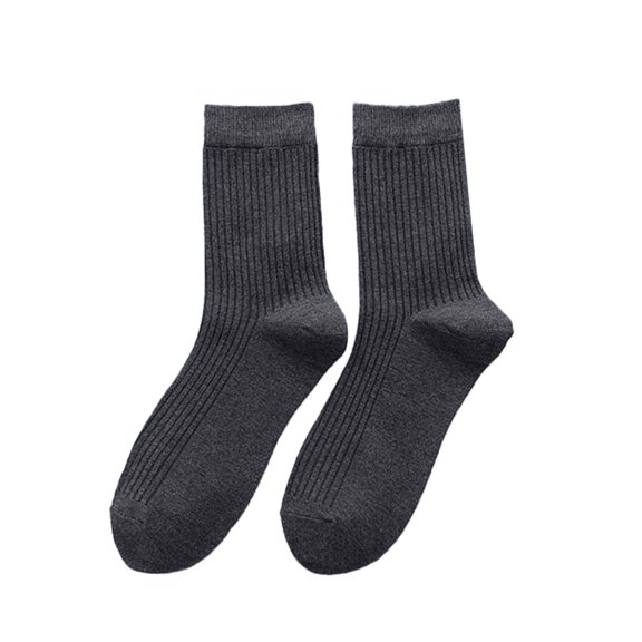 Cute Ankle SocksBreathable Mid-tube Cotton Business Casual Socks, 1-pairRunning Socks1‑PairGray