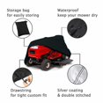 thumbnail image 3 of Waterproof Riding Lawn Mower Tractor Cover Garden Heavy Duty Fit Deck up Splitter Cover, 3 of 4