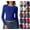 23# Blue, variant on Womens Long Sleeve Shirts Basic Compression Going Out Crop Tops Fall Fashion Y2K Clothes 2025 Black S