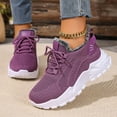 thumbnail image 4 of YLYL Womens Winter Sneakers Fur Lined Lace up Non Slip Warm Comfortable Outdoor Walking Shoes, 4 of 9