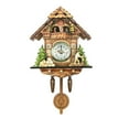 thumbnail image 2 of simhoa Wooden Hanging Pendulum Wall Clock Vintage Wall Clock, 2 of 8
