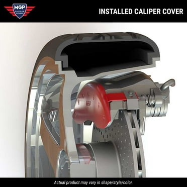 MGP Caliper Covers Disc Brake Caliper Cover 54016SMGPBK