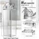 thumbnail image 5 of 2026 3 Pcs 1000ml Milk Water Bottle Square Plastic Coffee Milk Bottle, 5 of 5
