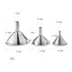 thumbnail image 3 of PAMINGONO 3Ud Embudo De Acero Inoxidable Para Uso Doméstico En Cocina Con Ergonómico, 3 of 8