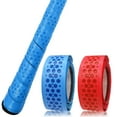thumbnail image 2 of Sweat-absorbent Bat Tape 2 Pcs Baseball Bat Grip Tape 1.75mm Anti-slip Sports Handle Wrap for Golf Tennis Softball Hockey Rackets Baseball, 2 of 8