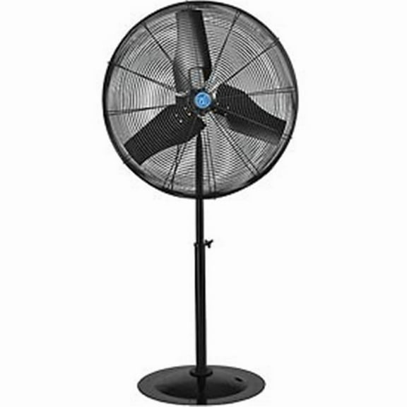 CD Premium 36 in. Non Oscillating Pedestal Fan - 0.5 HP TEAO Motor, 8,200 CFM - Black
