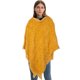 thumbnail image 5 of Suéter de punto bohemio para mujer, otoño e invierno, talla grande, con capucha, chal, poncho, chal de punto, capa, borla, 5 of 5
