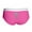 Fuchsia/Pink, variant on - Silver Glitter Skull & Crossbones - Women's Novelty Briefs, Size S-XL