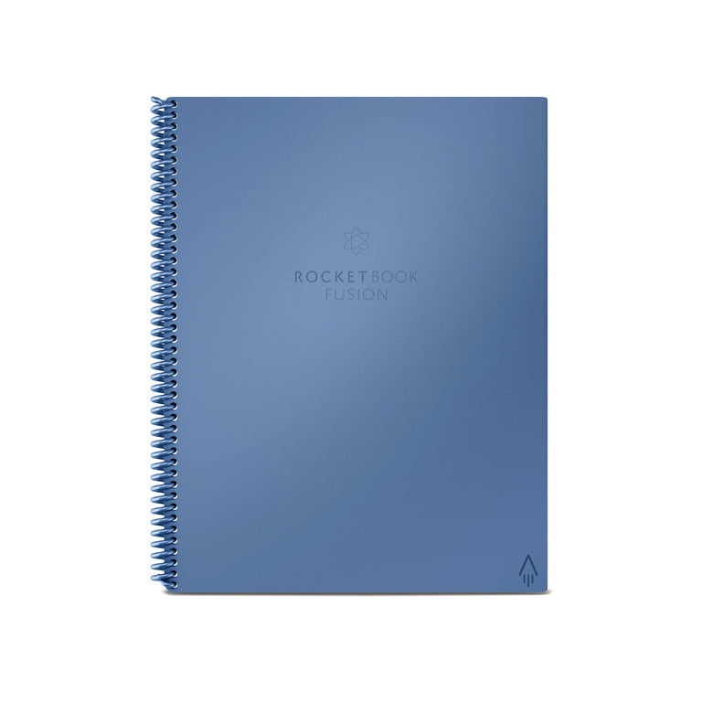 Rocketbook Core Digital Reusable Spiral Notebook, Rose, Letter