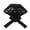 Butterfly Style, variant on Y2K Black PU Leather Bandana Headband with Butterfly Rivets, Punk Gothic Pirate Head Scarf Hat for Women