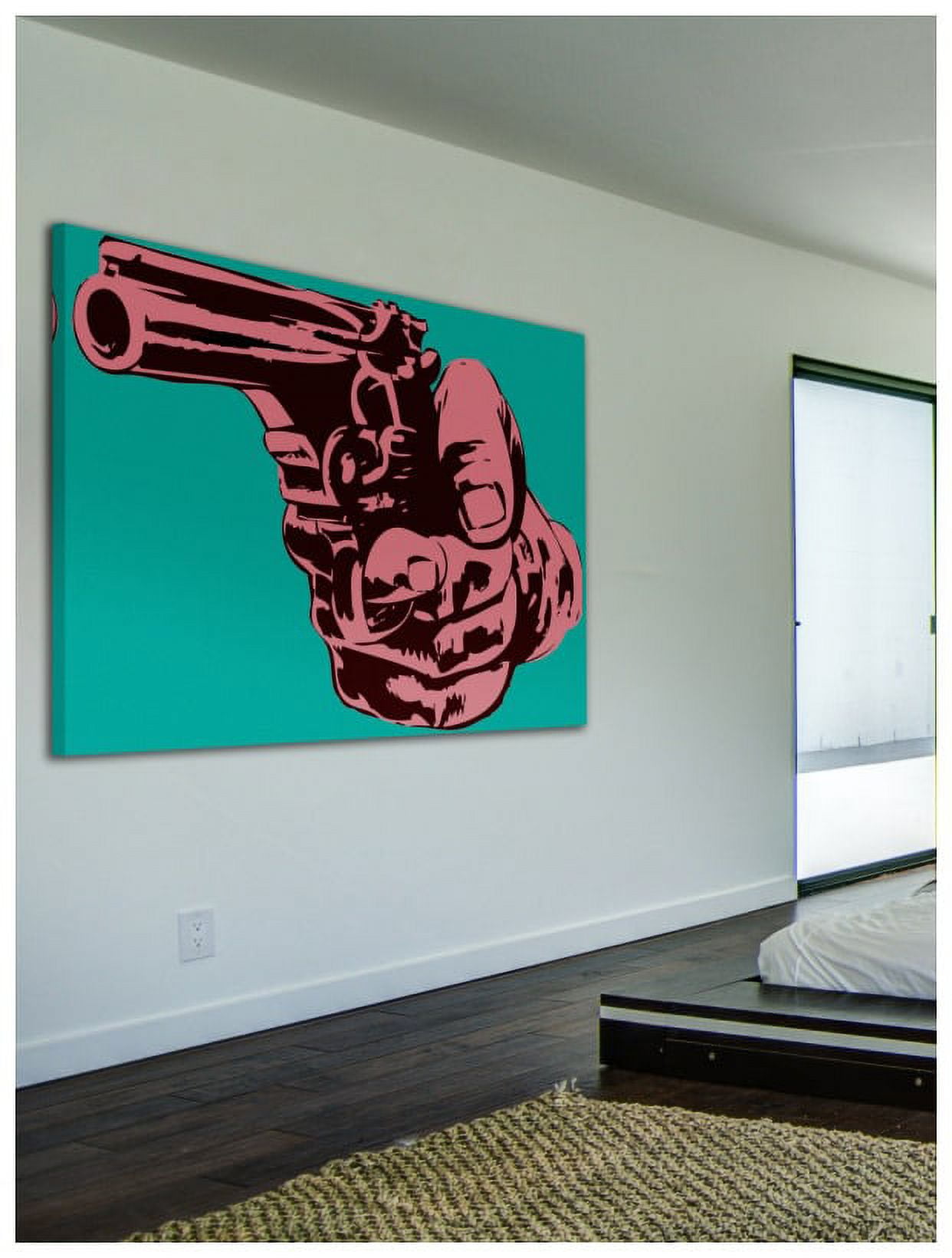 Marmont Hill "Gun 3" Print on Canvas