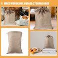 thumbnail image 3 of OFFIGAM Burlap Storage Bags for Fruits and Vegetables, and Simple Design for Home Use, 3 of 6